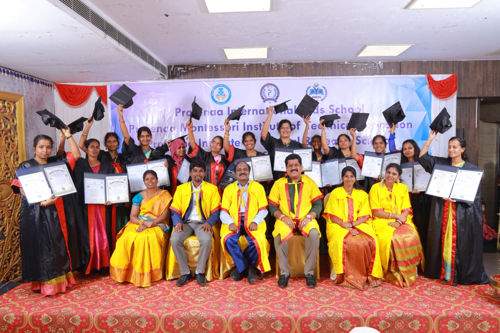 Montessori teacher training classroom at Profenaa Montessori Institute with hands-on learning